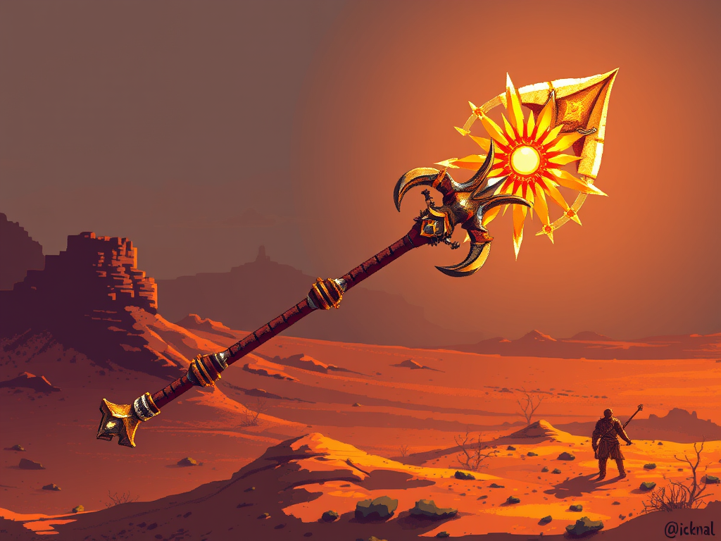 Sunburst Halberd (Item)